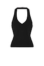 view 6 of 7 Alder Knit Halter in Black