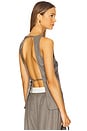 view 1 of 5 Myah Top in Melange Gray