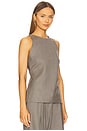view 3 of 5 Myah Top in Melange Gray