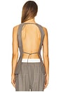 view 4 of 5 Myah Top in Melange Gray