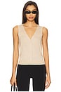 view 1 of 5 Dene Vest in Beige