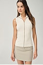 view 2 of 8 Carolyn Knit Vest in Ivory