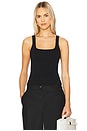 view 1 of 5 Anaika Knit Tank in Black
