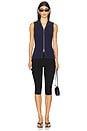 view 5 of 6 Carolyn Knit Vest in Navy