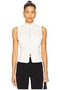 view 1 of 4 Aven Vest Top in White