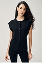 view 1 of 6 Janith Sleeveless Cardigan in Black