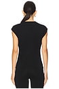 view 3 of 5 Janith Sleeveless Cardigan in Black