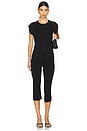view 4 of 5 Janith Sleeveless Cardigan in Black