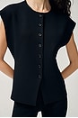 view 4 of 6 Janith Sleeveless Cardigan in Black
