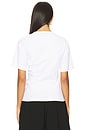 view 3 of 5 Ira Twisted Tee in White