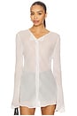 view 2 of 6 Via Blouse in Ivory