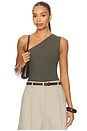 view 1 of 7 Jino Bodysuit in Army Green