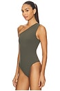 view 4 of 7 Jino Bodysuit in Army Green