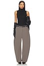 view 4 of 4 Alaska Sleeveless Knit Mockneck in Black