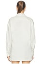 view 5 of 7 Lo Reworked Shirt in White