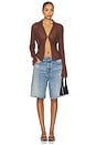 view 4 of 5 Serena Top in Brown