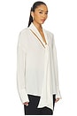 view 3 of 5 Saeunn Scarf Blouse in Ivory