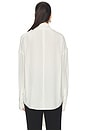 view 4 of 5 Saeunn Scarf Blouse in Ivory
