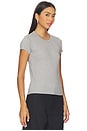 view 2 of 4 Lene Baby Tee in Heather Grey