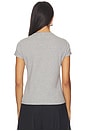 view 3 of 4 Lene Baby Tee in Heather Grey