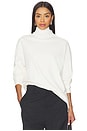 view 1 of 6 Lene Tie Neck Tee in White