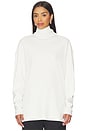 view 2 of 6 Lene Tie Neck Tee in White