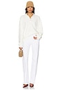 view 4 of 4 Lene Polo in White
