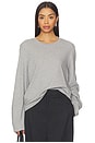 view 1 of 4 Lene Easy Long Sleeve Tee in Heather Grey