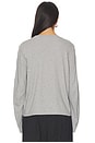 view 3 of 4 Lene Easy Long Sleeve Tee in Heather Grey
