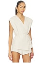 view 2 of 5 Orsino Vest Top in almond
