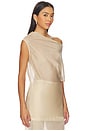 view 2 of 5 Saeunn Asym Top in Champagne