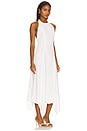 view 2 of 3 Stella Dress in White Linen