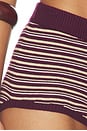 view 6 of 6 Camden Knit Short in Burgundy & Soft Pink Stripe