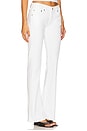 view 2 of 6 Maria Mid Rise Bootcut in White