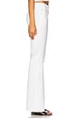 view 3 of 6 Maria Mid Rise Bootcut in White