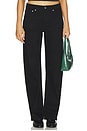 view 1 of 6 Alida Loose Bowed Jean in Noir