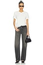 view 5 of 6 JEAN LOOSE À NŒUD ALIDA in Smoke