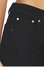 view 6 of 6 Maria Mid Rise Bootcut Jean in Noir