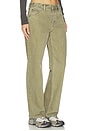 view 2 of 6 Mid Rise Baggy Jeans in Faded Army