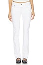 view 1 of 6 Moss Mid Rise Skinny Jeans in White