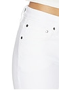 view 6 of 6 Moss Mid Rise Skinny Jeans in White