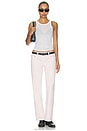 view 5 of 6 Low Rise Baggy Jean in Soft Pink