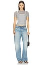view 5 of 6 Shifter Bowed Jeans in Luca