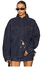 view 1 of 4 Danielle Shirt Jacket in Havana Night