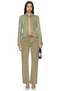 view 5 of 5 BLOUSON CALLA in Faded Army