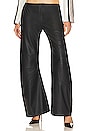 view 1 of 4 Hollywood Frederic Leather Pants in Black Leather