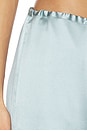 view 6 of 6 Wren Loose Pull On Pant in Dusty Blue Silk