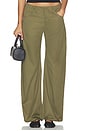 view 1 of 7 Isla Cinch Pant in Deep Olive