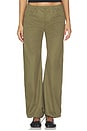 view 2 of 7 Isla Cinch Pant in Deep Olive
