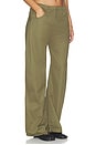 view 3 of 7 Isla Cinch Pant in Deep Olive